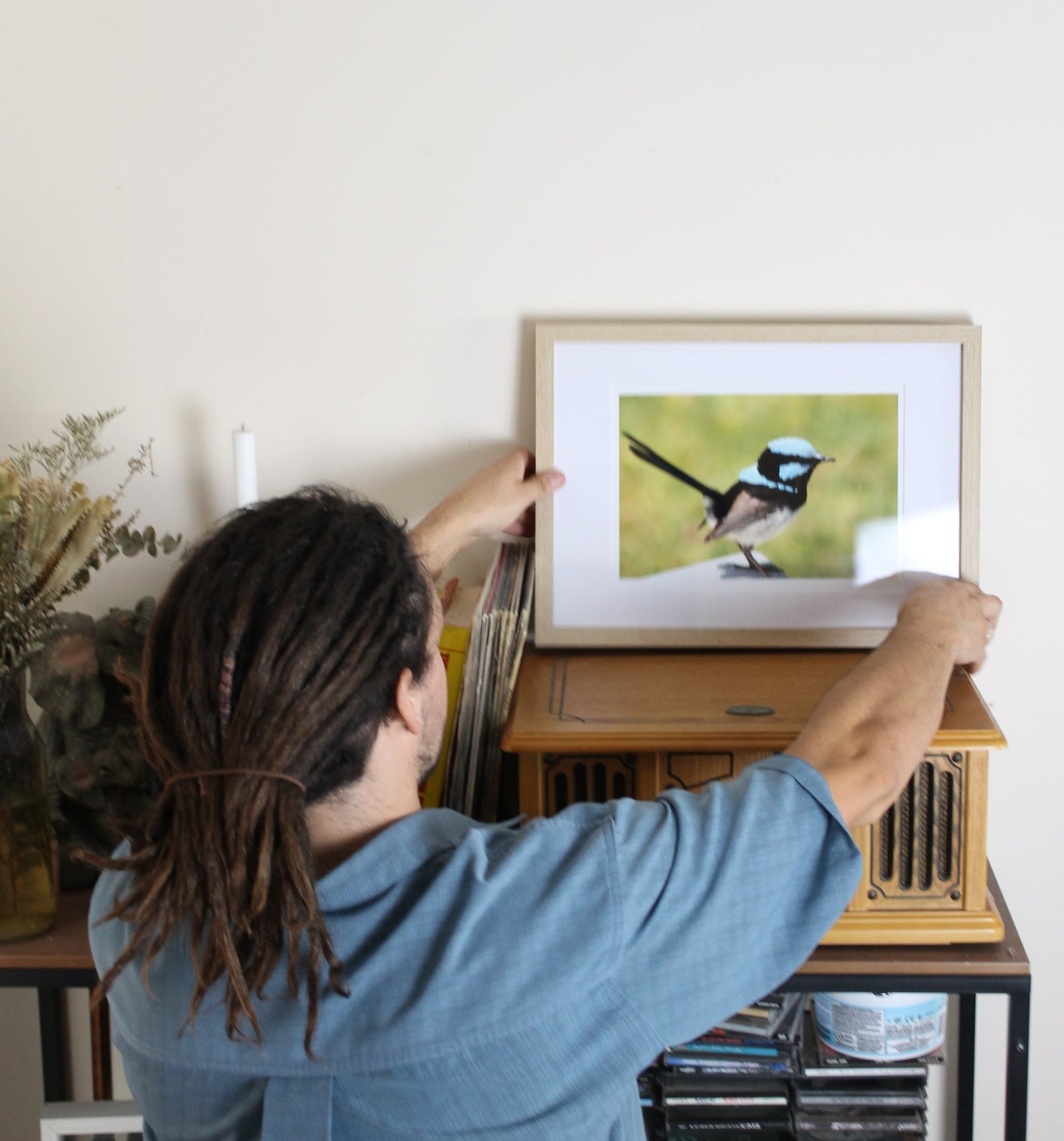 'Blue Wren' Print